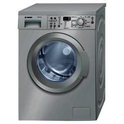 Bosch Exxcel WAQ2836SGB Freestanding Washing Machine, 8kg Load, A+++ Energy Rating, 1400rpm Spin, Silver
